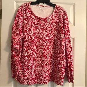 Laura Scott Plus Size Long Sleeve Shirt.